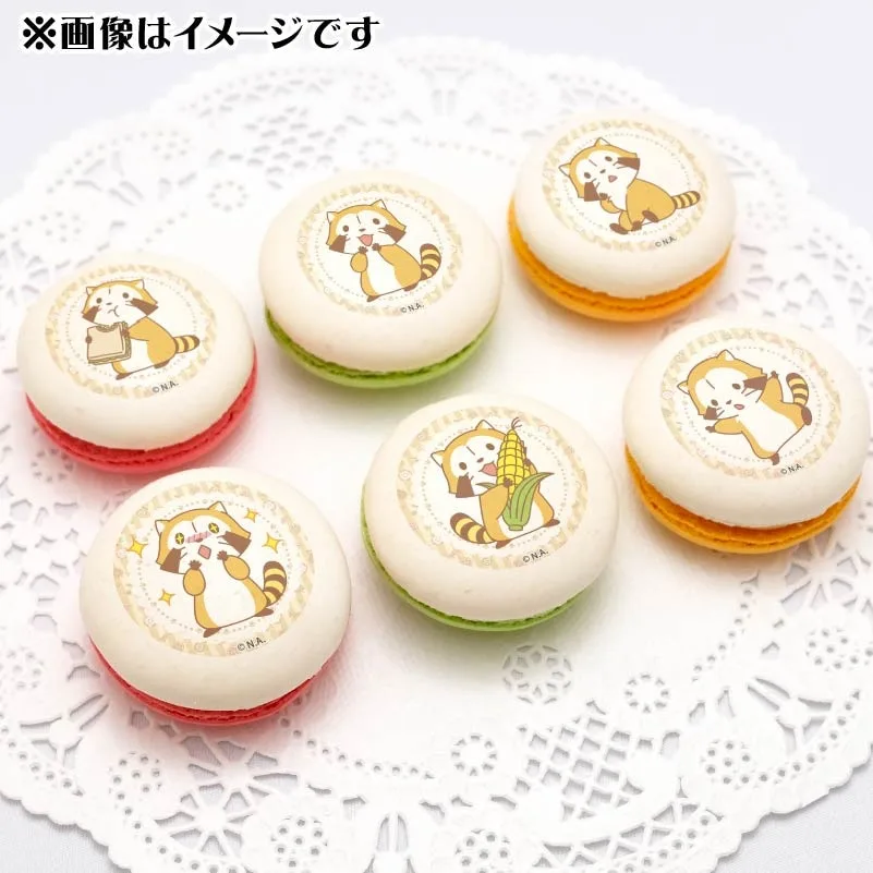 プリマカロン6個セット（フードデザイン）【特典缶バッジ付き】[ラスカル]