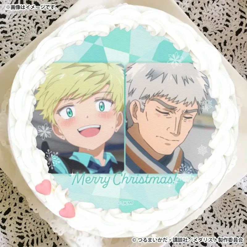 Xmasプリケーキ2025（?諤鳥 理凰＆?諤鳥 慎一郎）【特典缶バッジ付き】[メダリスト]