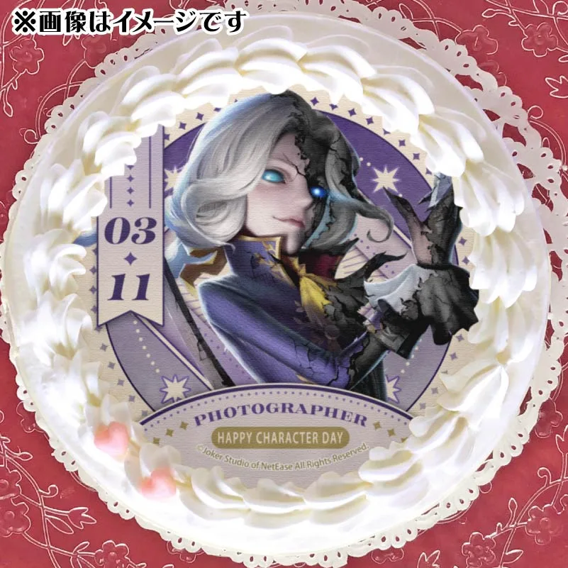 記念日プリケーキ2026（写真家）【特典缶バッジ付き】[Identity V 第五人格]