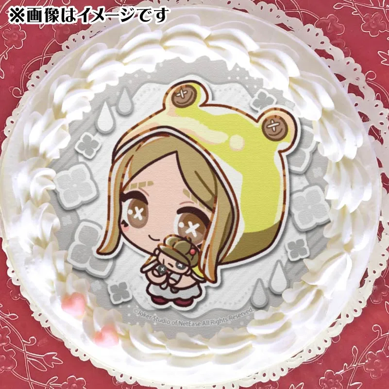 梅雨デザインプリケーキ（「少女」）【特典缶バッジ付き】[Identity V 第五人格]