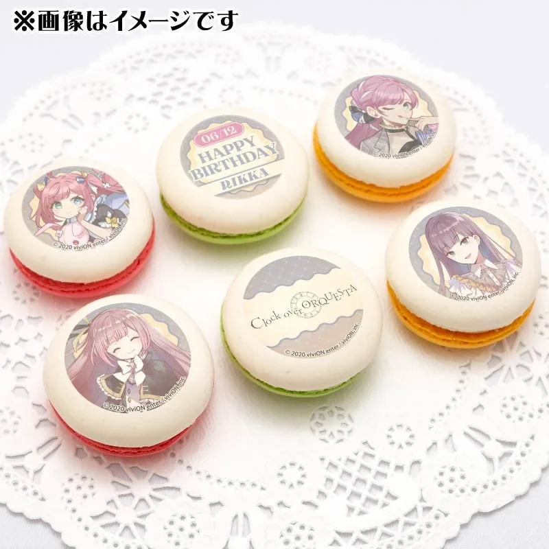 バースデープリマカロン6個セット2026（天馬六華）【特典缶バッジ付き】[Clock over ORQUESTA]