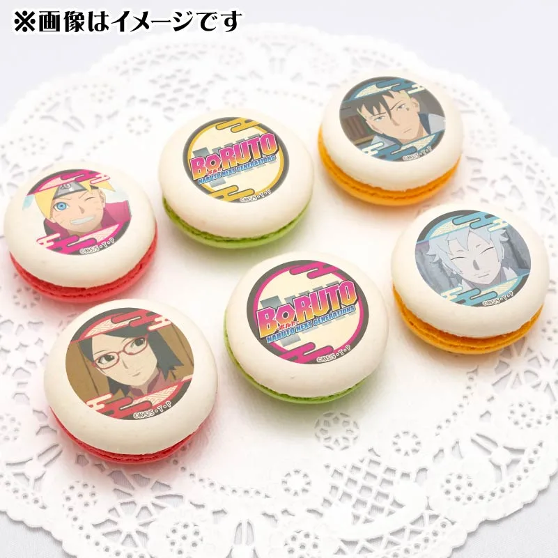 プリマカロン6個セット（うずまきボルト＆うちはサラダ＆ミツキ＆カワキ）【特典缶バッジ付き】[BORUTO-ボルト- NARUTO NEXT GENERATIONS]