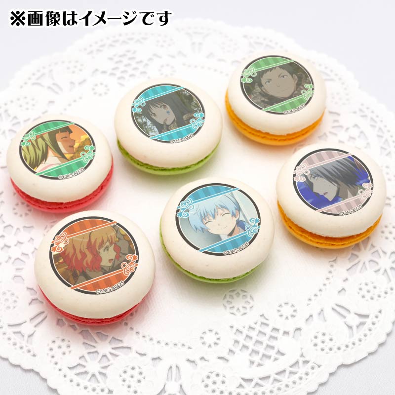 プリマカロン6個セット（茅野カエデ＆神崎有希子＆木村正義＆倉橋陽