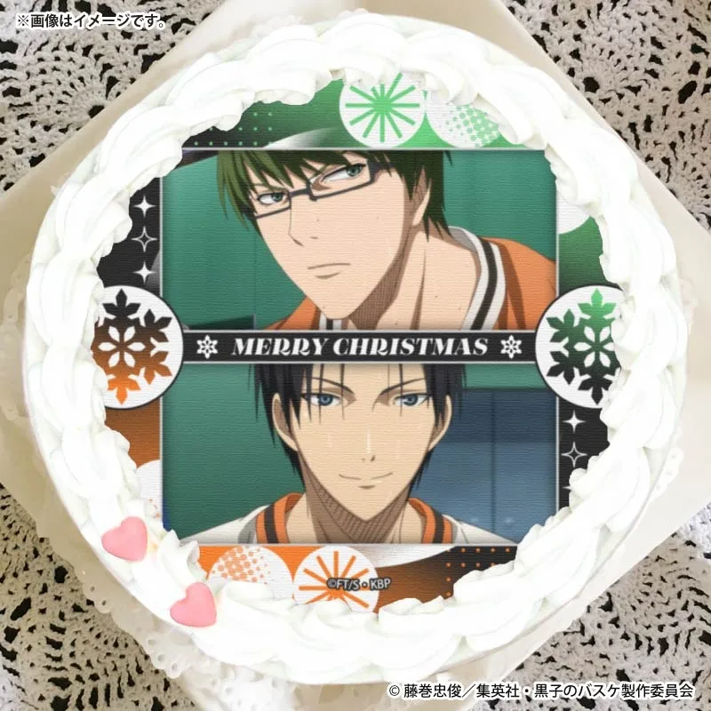 Xmasプリケーキ2025（緑間真太郎＆高尾和成）【特典缶バッジ付き】[黒子のバスケ]