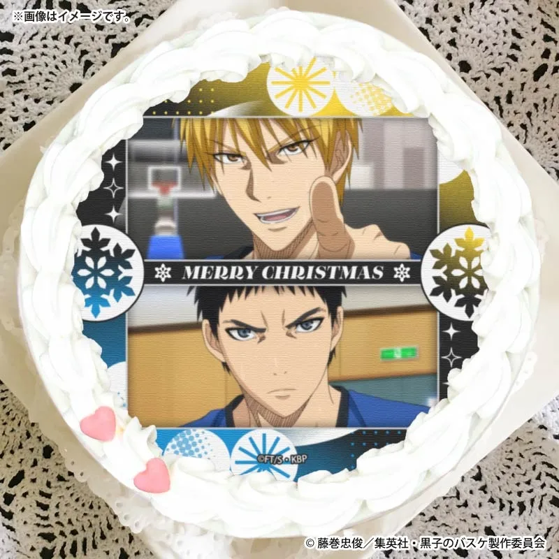 Xmasプリケーキ2025（黄瀬涼太＆笠松幸男）【特典缶バッジ付き】[黒子のバスケ]