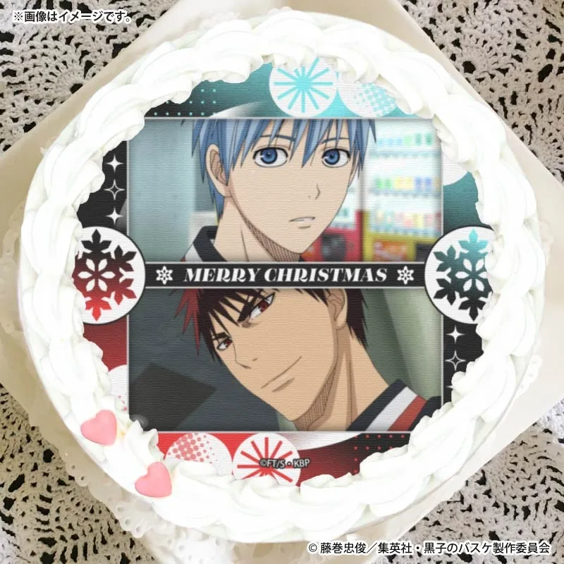 Xmasプリケーキ2025（黒子テツヤ＆火神大我）【特典缶バッジ付き】[黒子のバスケ]