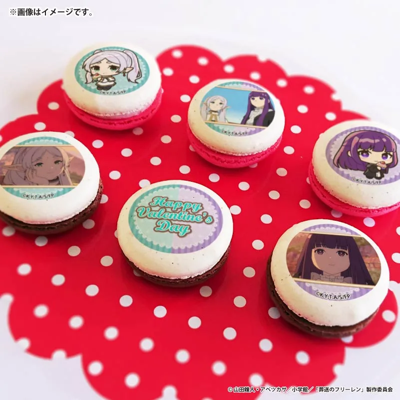 バレンタインプリマカロン6個セット2026（フリーレン＆フェルン）【特典缶バッジ付き】[葬送のフリーレン]
