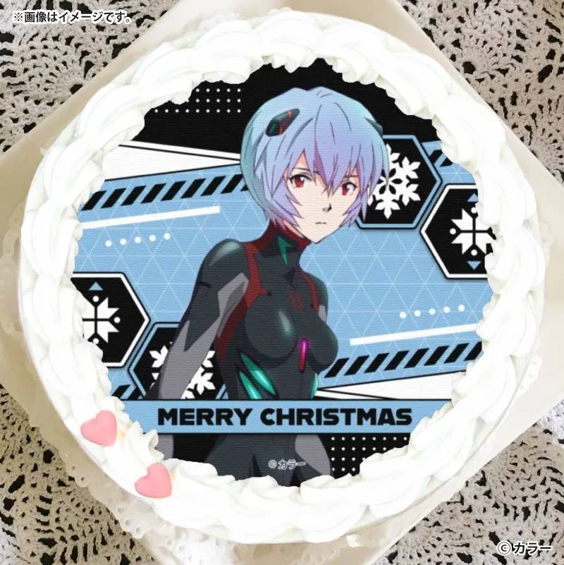 Xmasプリケーキ2025（綾波レイ）【特典缶バッジ付き】[エヴァンゲリオン]