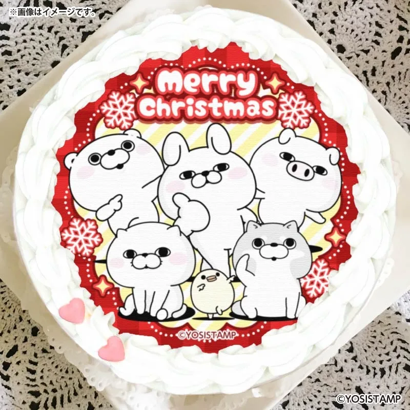 Xmasプリケーキ2025（集合A）【特典缶バッジ付き】[ヨッシースタンプ]