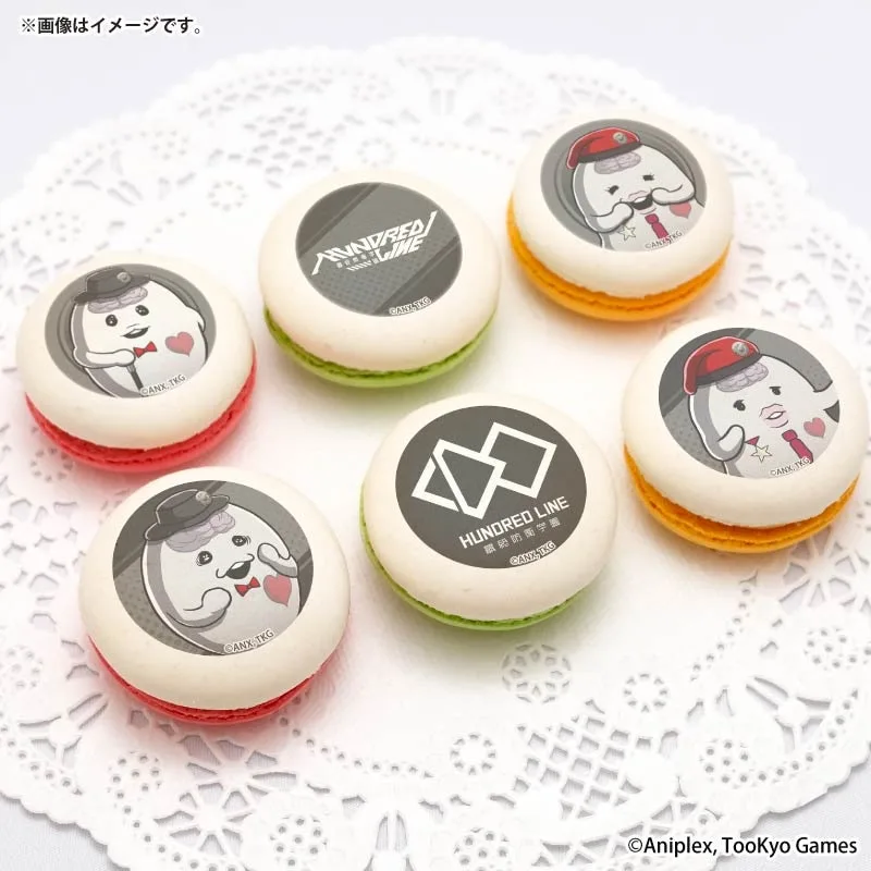 プリマカロン6個セット（SIREI＆NIGOU）【特典缶バッジ付き】[HUNDRED LINE -最終防衛学園-]