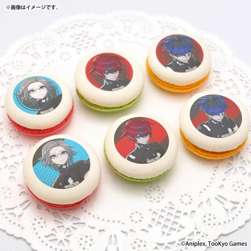 プリマカロン6個セット（澄野拓海＆蒼月衛人＆面影歪）【特典缶バッジ付き】[HUNDRED LINE -最終防衛学園-]