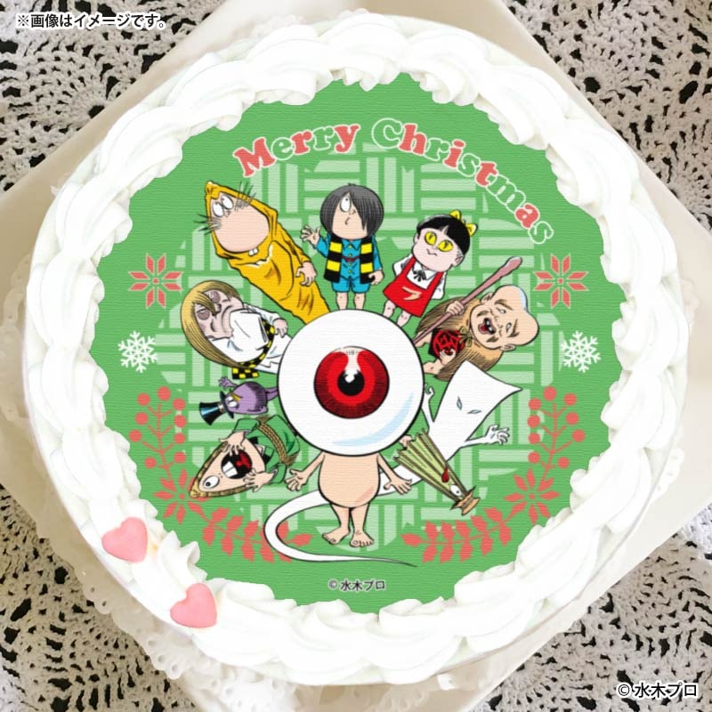 Xmasプリケーキ2025（集合A）【特典缶バッジ付き】[ゲゲゲの鬼太郎