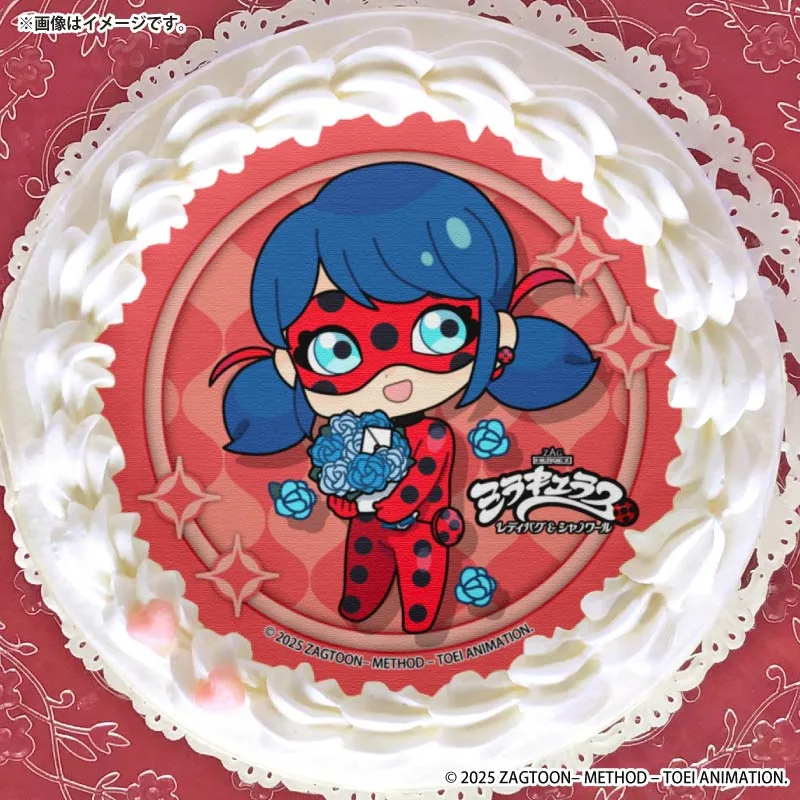 プリケーキ2025第2弾（レディバグ（ミニキャラ））【特典缶バッジ付き】[ミラキュラス レディバグ & シャノワール]