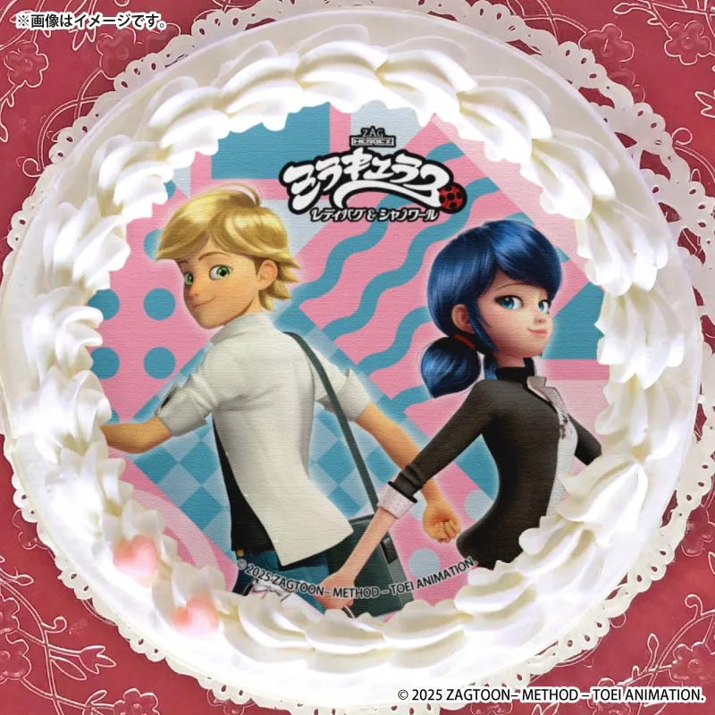 プリケーキ2025第2弾（マリネット＆アドリアン）【特典缶バッジ付き】[ミラキュラス レディバグ & シャノワール]