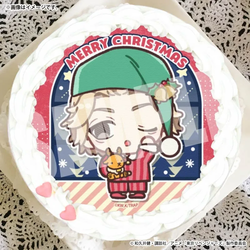 Xmasプリケーキ2025（佐野万次郎(描きおこし)）【特典缶バッジ付き】[東京リベンジャーズ]