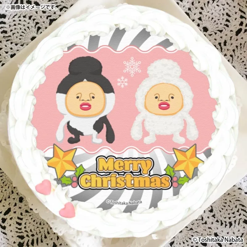 Xmasプリケーキ2025（カクレケダマ（ナチュラル））【特典缶バッジ付き】[こびとづかん]