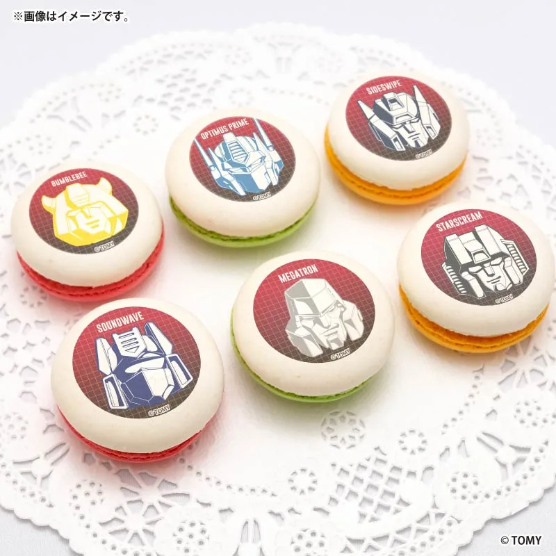 プリマカロン6個セット（集合A）【特典缶バッジ付き】[トランスフォーマー]