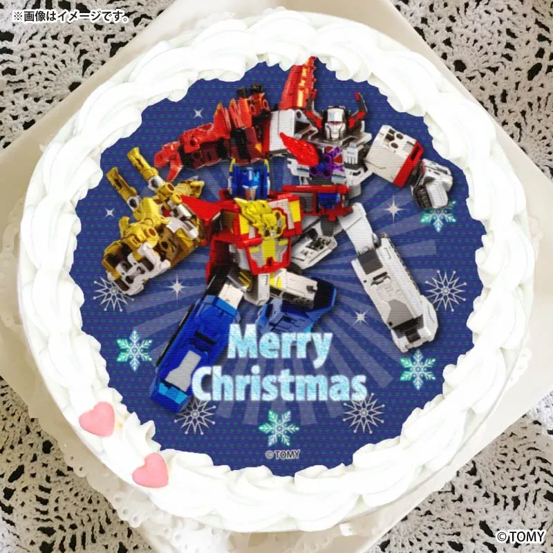 Xmasプリケーキ2025（オプティマス＆メガトロン（ワイルドキング））【特典缶バッジ付き】[トランスフォーマーワイルドキング]