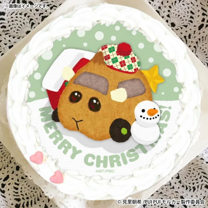 Xmasプリケーキ2025（寿司モルカー(いなり)）【特典缶バッジ付き】[PUI PUI モルカー]