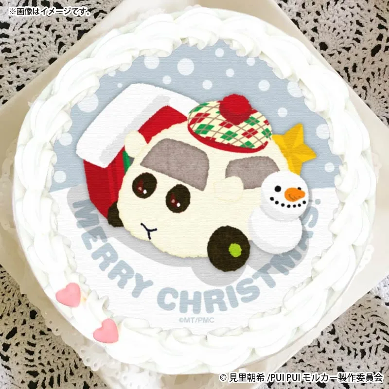 Xmasプリケーキ2025（寿司モルカー(シャリ)）【特典缶バッジ付き】[PUI PUI モルカー]
