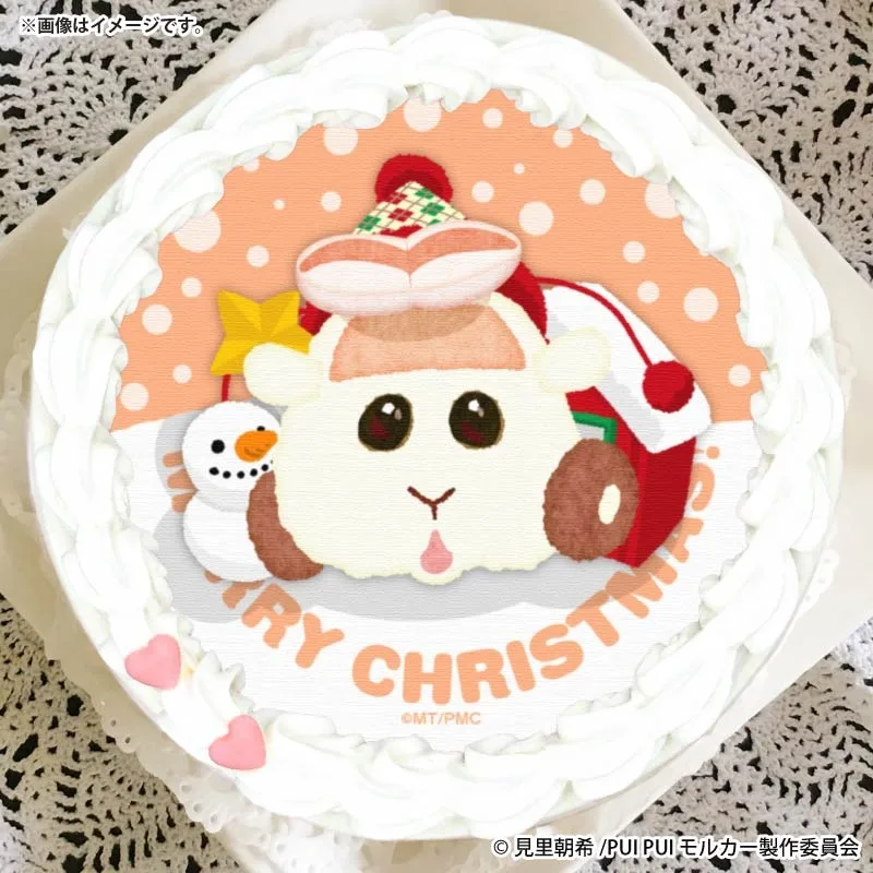 Xmasプリケーキ2025（寿司モルカー(海老)）【特典缶バッジ付き】[PUI PUI モルカー]