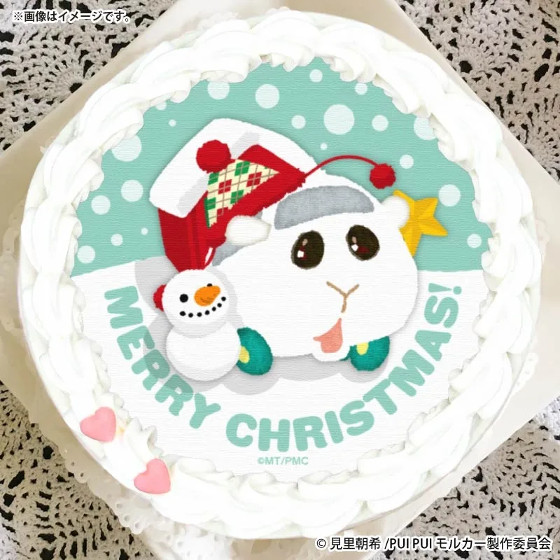 Xmasプリケーキ2025（シロモ）【特典缶バッジ付き】[PUI PUI モルカー]