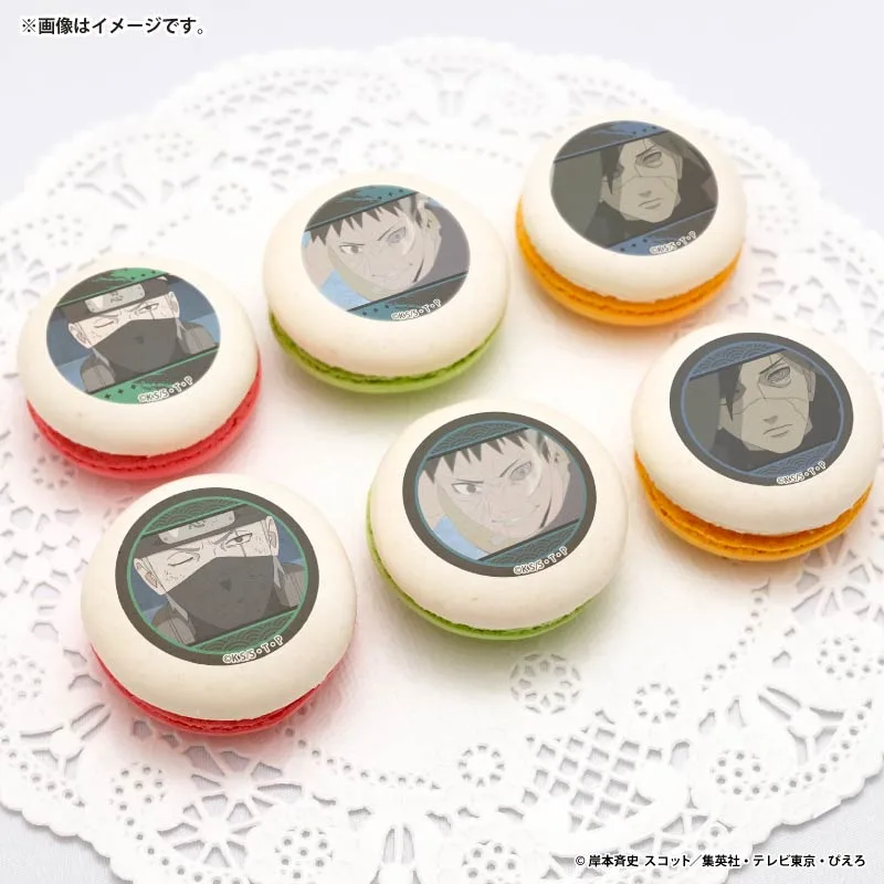プリマカロン6個セット2025（はたけカカシ&うちはオビト&うちはマダラ(第3弾)）【特典缶バッジ付き】[NARUTO-ナルト- 疾風伝]