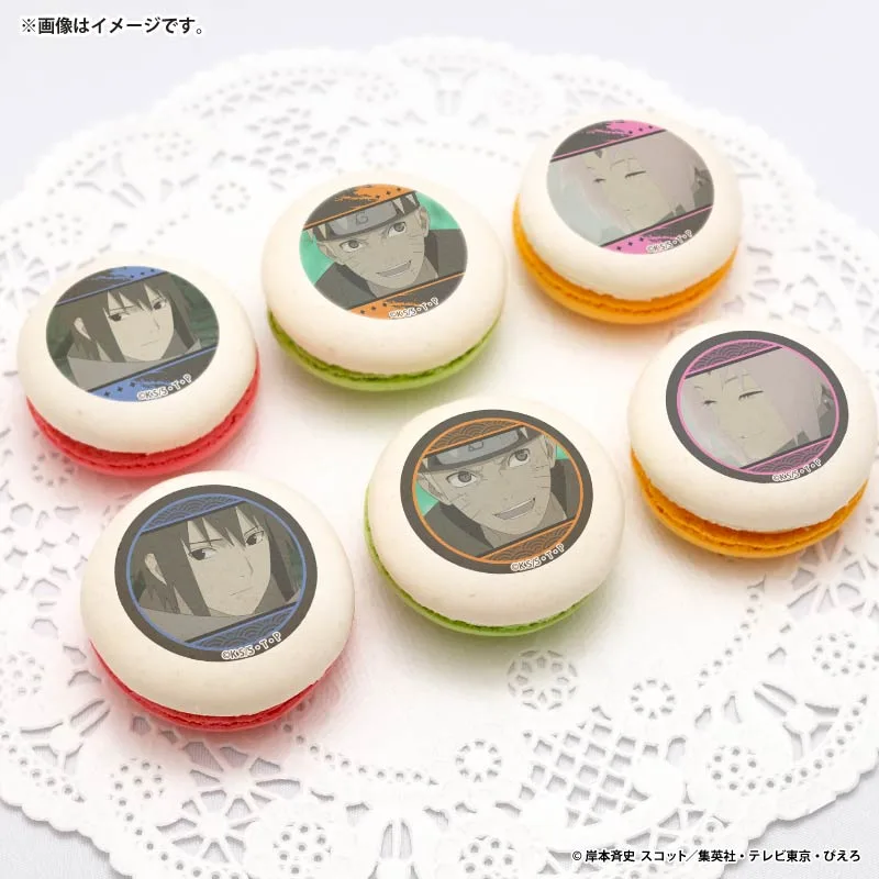 プリマカロン6個セット2025（うずまきナルト&うちはサスケ&春野サクラ(第3弾)）【特典缶バッジ付き】[NARUTO-ナルト- 疾風伝]