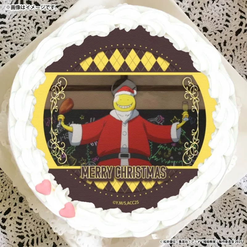 Xmasプリケーキ2025（殺せんせー）【特典缶バッジ付き】[アニメ「暗殺教室」]