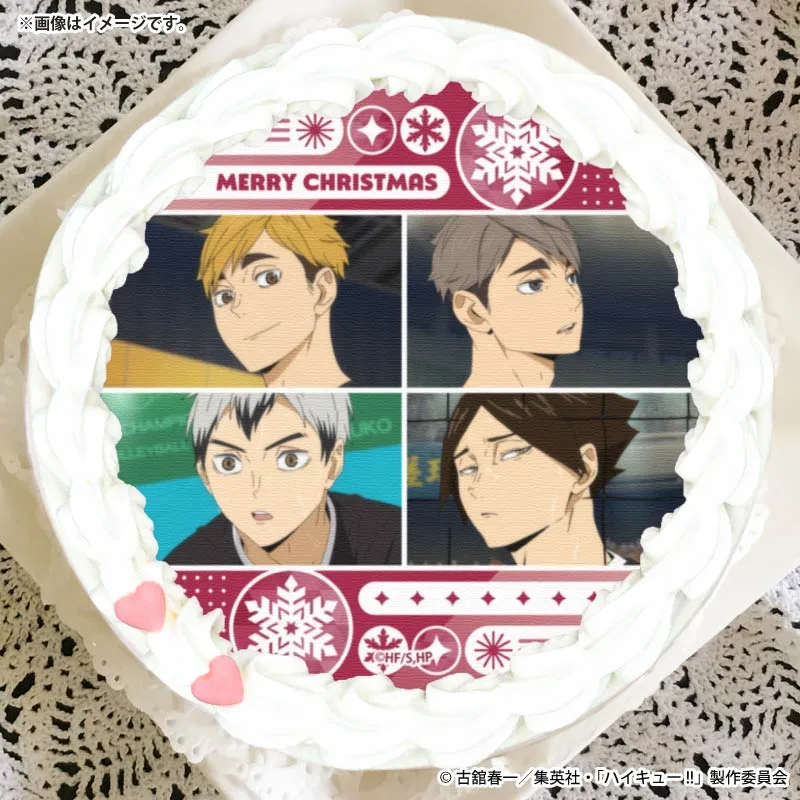Xmasプリケーキ2025（稲荷崎高校）【特典缶バッジ付き】[ハイキュー!!]
