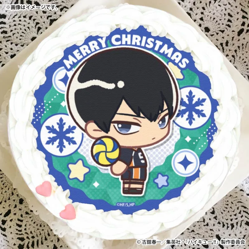 Xmasプリケーキ2025（影山飛雄(かきおこし)）【特典缶バッジ付き】[ハイキュー!!]