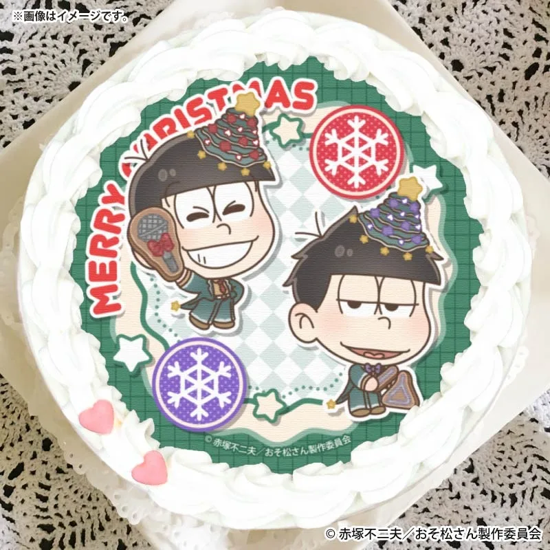 Xmasプリケーキ2025（おそ松&一松）【特典缶バッジ付き】[おそ松さん]