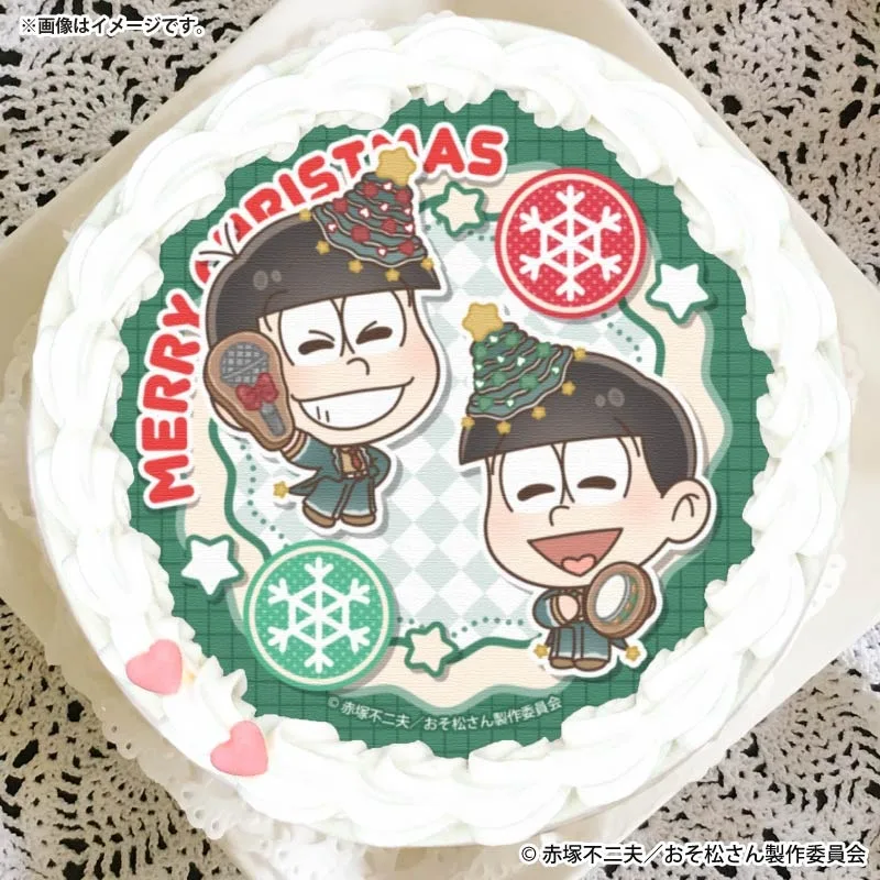 Xmasプリケーキ2025（おそ松&チョロ松）【特典缶バッジ付き】[おそ松さん]