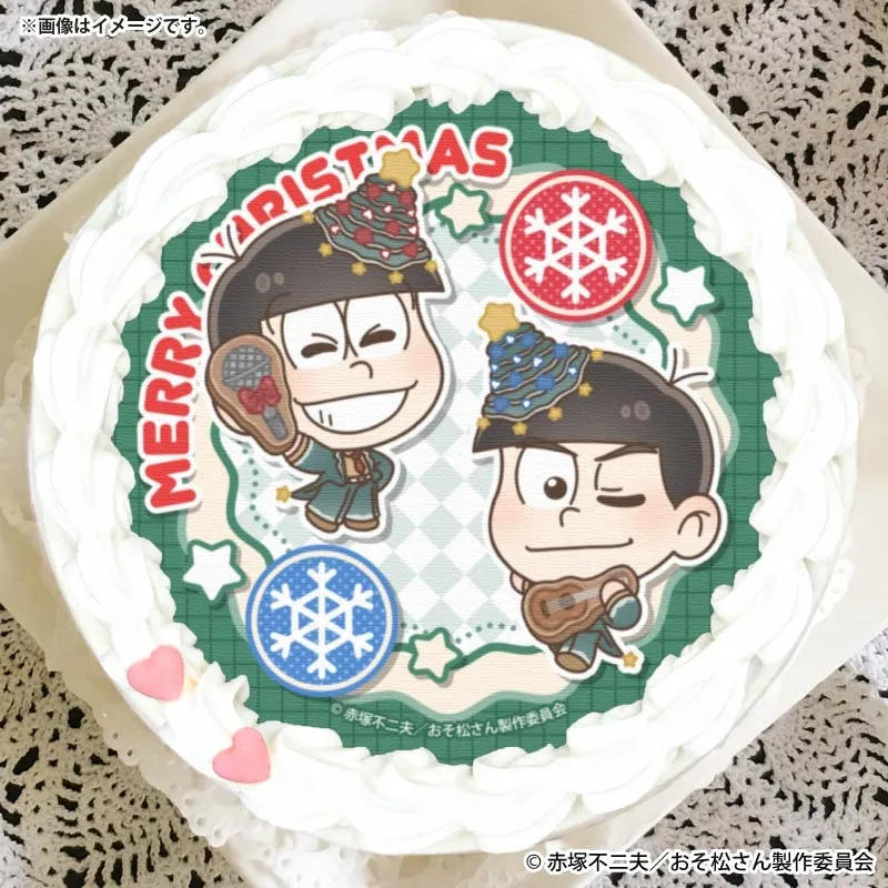 Xmasプリケーキ2025（おそ松&カラ松）【特典缶バッジ付き】[おそ松さん]