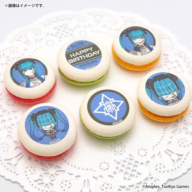 バースデープリマカロン6個セット2026（飴宮怠美）【特典缶バッジ付き】[HUNDRED LINE -最終防衛学園-]