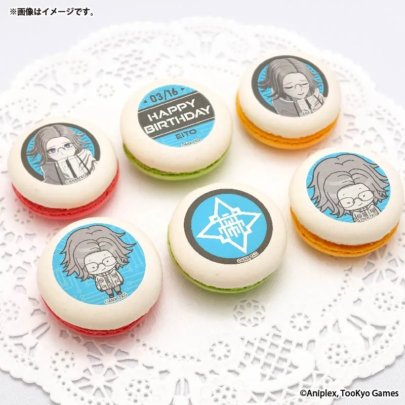 バースデープリマカロン6個セット2026（蒼月衛人）【特典缶バッジ付き】[HUNDRED LINE -最終防衛学園-]