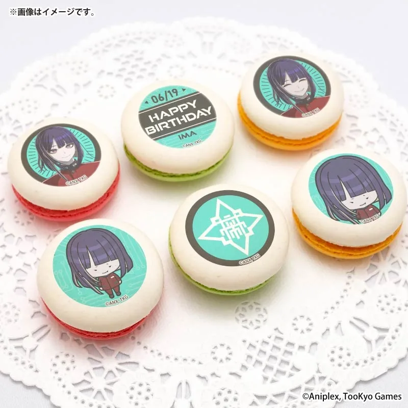 バースデープリマカロン6個セット2026（九十九今馬）【特典缶バッジ付き】[HUNDRED LINE -最終防衛学園-]