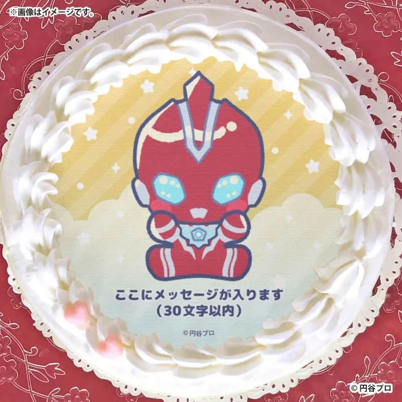 【メッセージ入り】プリケーキ2025（オメガ）【特典缶バッジ付き】[ウルトラマン]