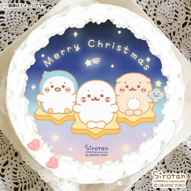 Xmasプリケーキ2025（キラキラおほしさま）【特典缶バッジ付き】[しろたん]