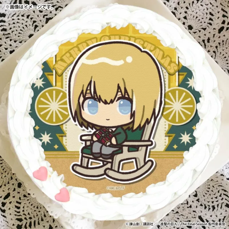 Xmasプリケーキ2025（アルミン・アルレルト）【特典缶バッジ付き】[進撃の巨人]