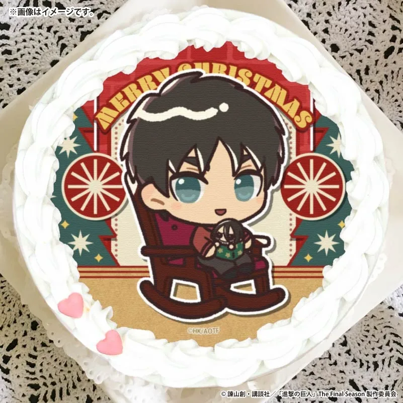 Xmasプリケーキ2025（エレン・イェーガー）【特典缶バッジ付き】[進撃の巨人]