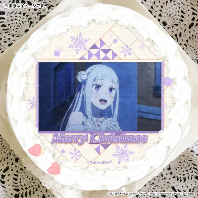 Xmasプリケーキ2025（エミリア）【特典缶バッジ付き】[Re:ゼロから始める異世界生活]