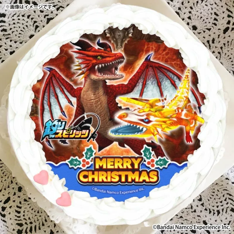 Xmasプリケーキ2025（カイザードラゴン＆ゴールドカイザードラゴン）【特典缶バッジ付き】[釣りスピリッツ]