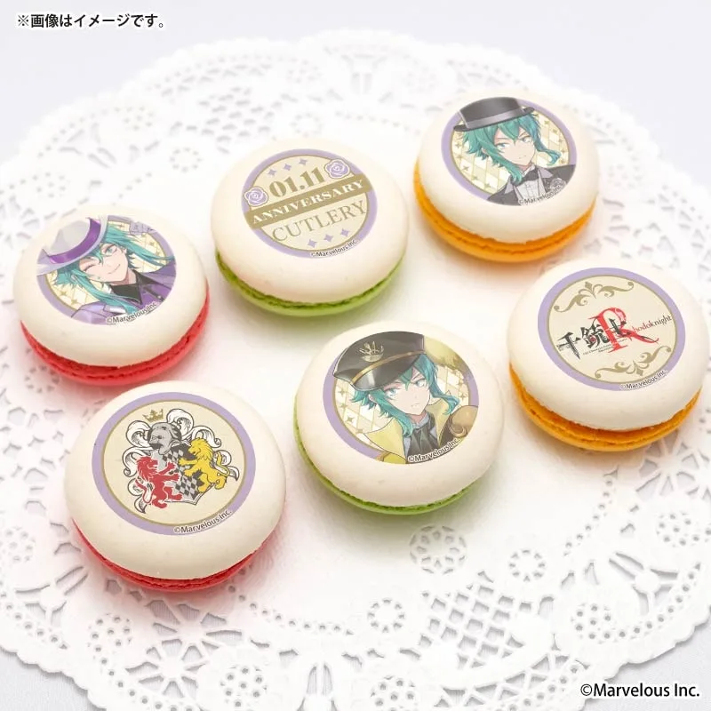 アニバーサリープリマカロン6個セット2026（カトラリー）【特典缶バッジ付き】[千銃士:Rhodoknight]