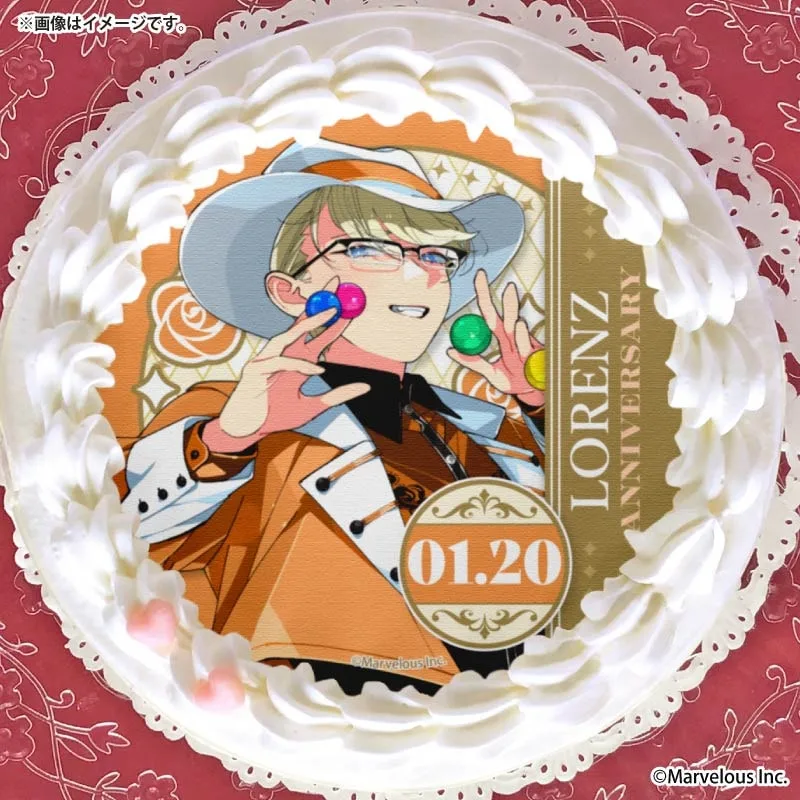 アニバーサリープリケーキ2026（ローレンツ）【特典缶バッジ付き】[千銃士:Rhodoknight]
