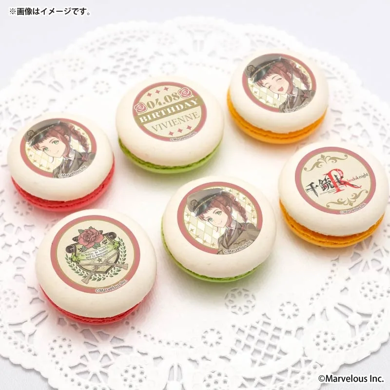 バースデープリマカロン6個セット2026（ヴィヴィアン）【特典缶バッジ付き】[千銃士:Rhodoknight]