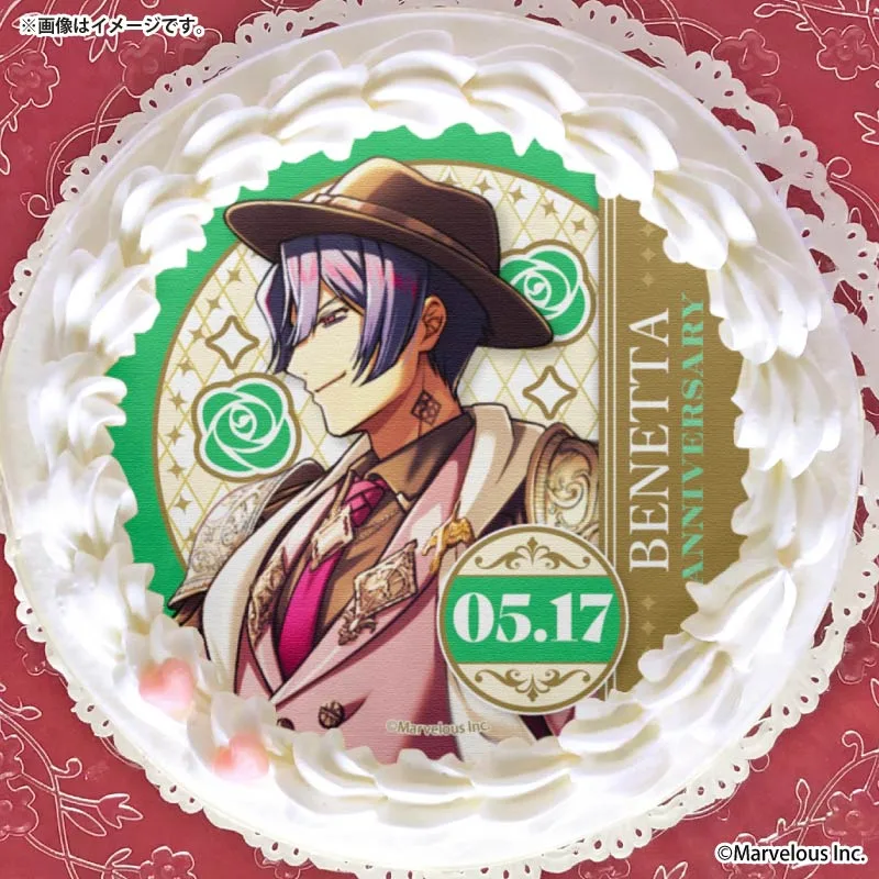 アニバーサリープリケーキ2026（ベネッタ）【特典缶バッジ付き】[千銃士:Rhodoknight]