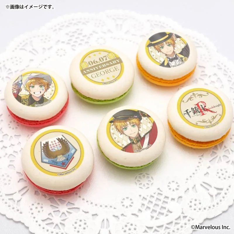 アニバーサリープリマカロン6個セット2026（ジョージ）【特典缶バッジ付き】[千銃士:Rhodoknight]