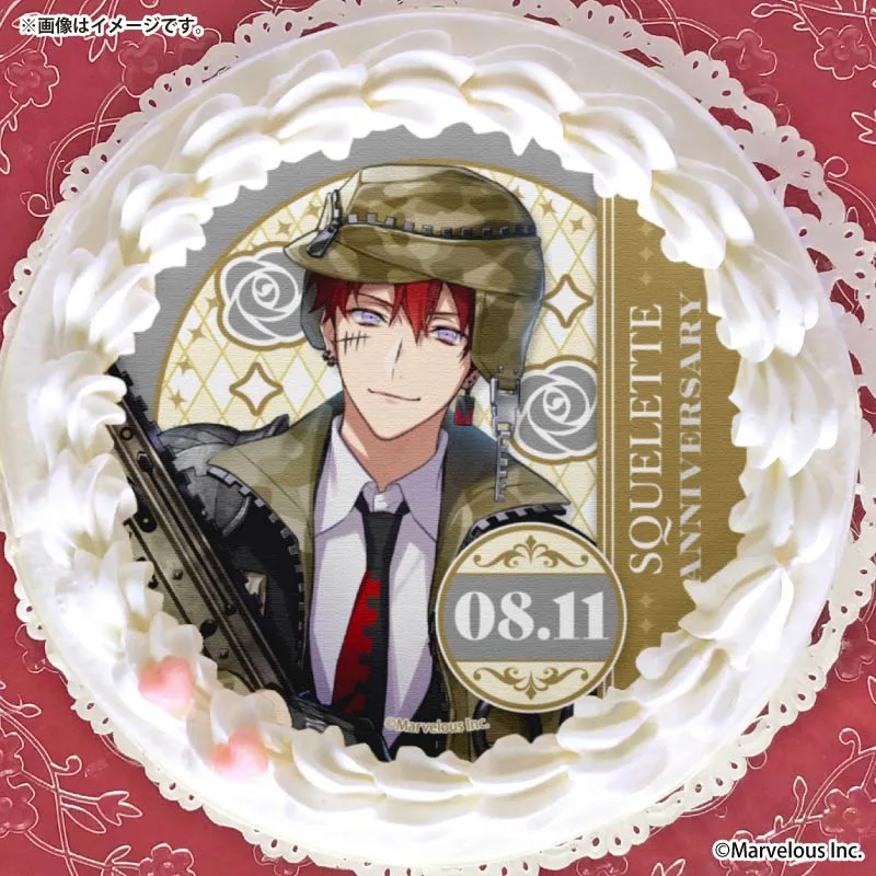 アニバーサリープリケーキ2026（スケレット）【特典缶バッジ付き】[千銃士:Rhodoknight]