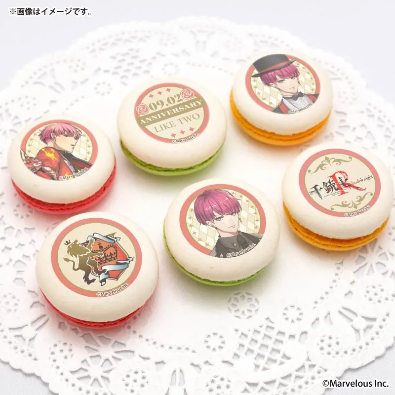 アニバーサリープリマカロン6個セット2026（ライク・ツー）【特典缶バッジ付き】[千銃士:Rhodoknight]